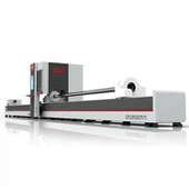Tre-chuck metallrör CNC-laserskärmaskin